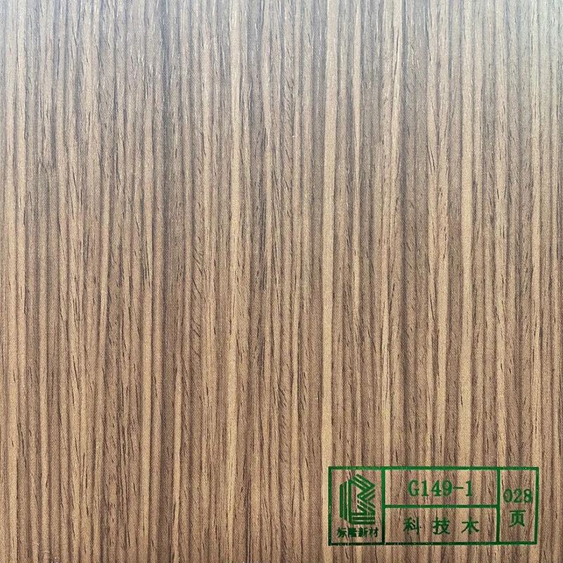 Matte Wood Grain Style PVC Decor Film
