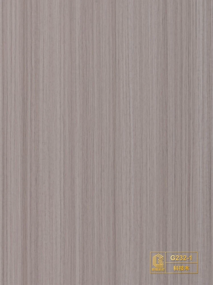 Wood Grain Pvc Film For Furniture factory